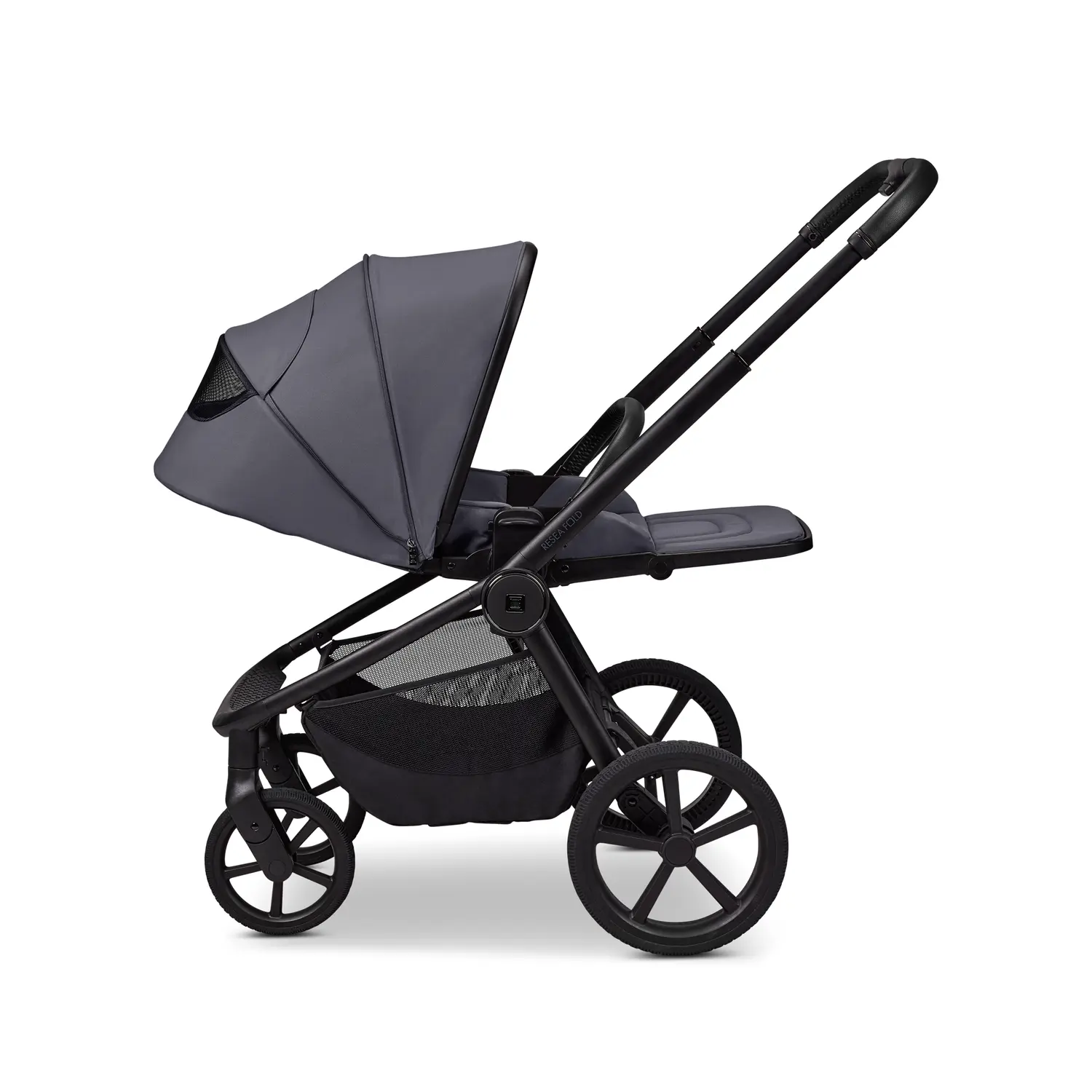 MOON RESEA Fold Kombikinderwagen in graphite mit Sportsitz