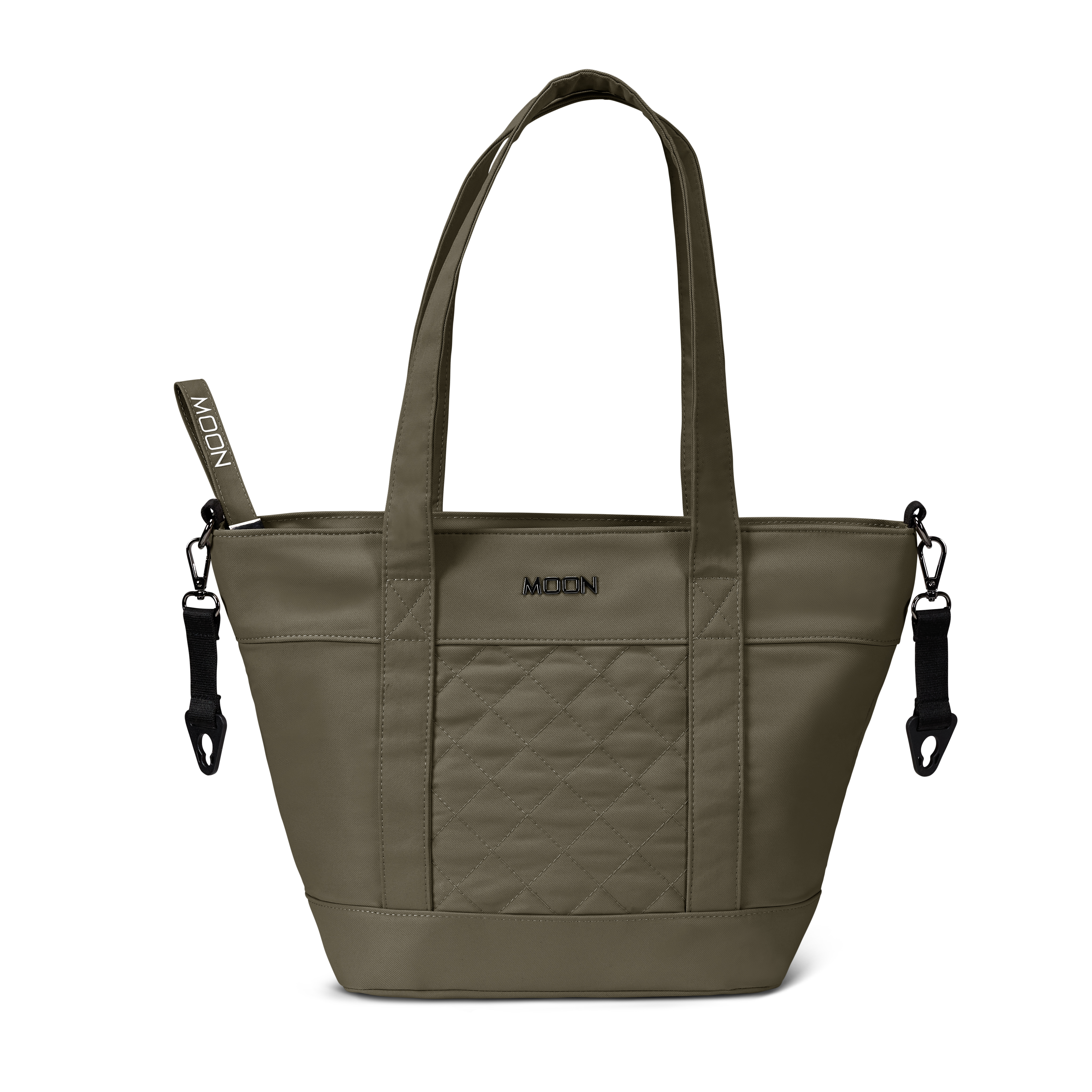 grüne V-SHAPE BAG, frontale Ansicht