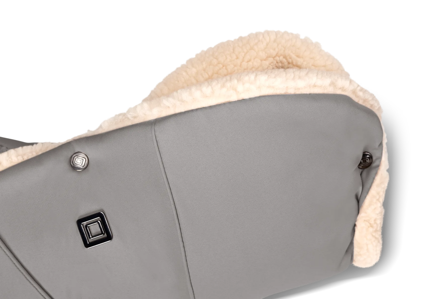 grauer Handmuff, Detailansicht