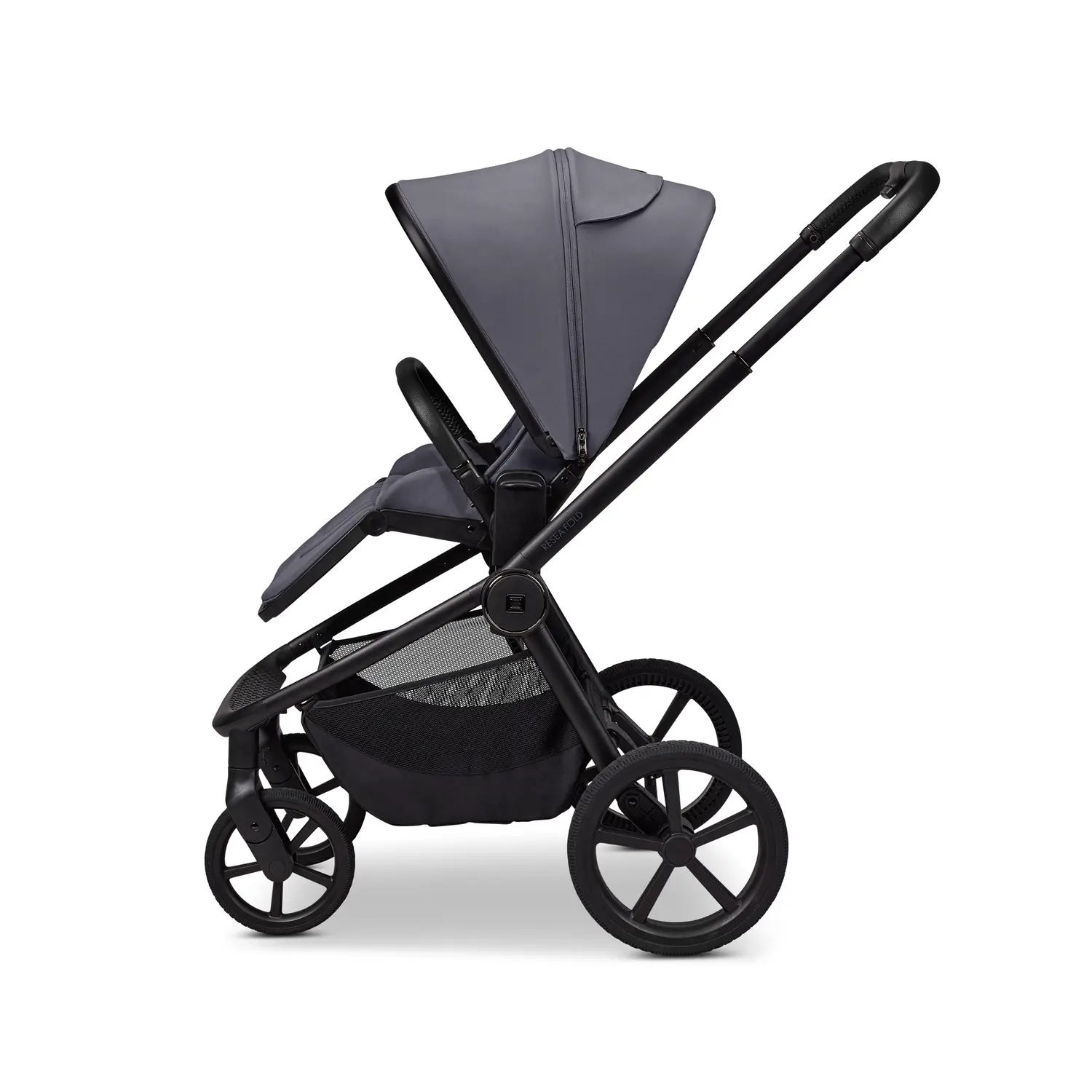 MOON RESEA Fold Kombikinderwagen in graphite mit Sportsitz
