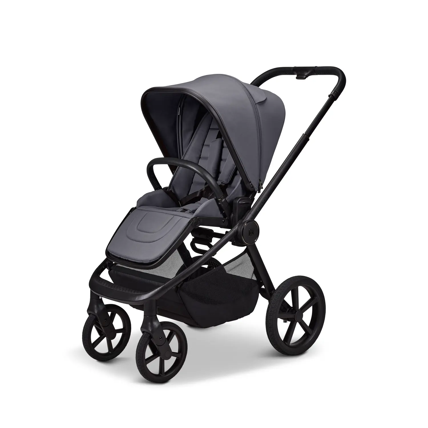 MOON RESEA Fold Kombikinderwagen in graphite mit Sportsitz