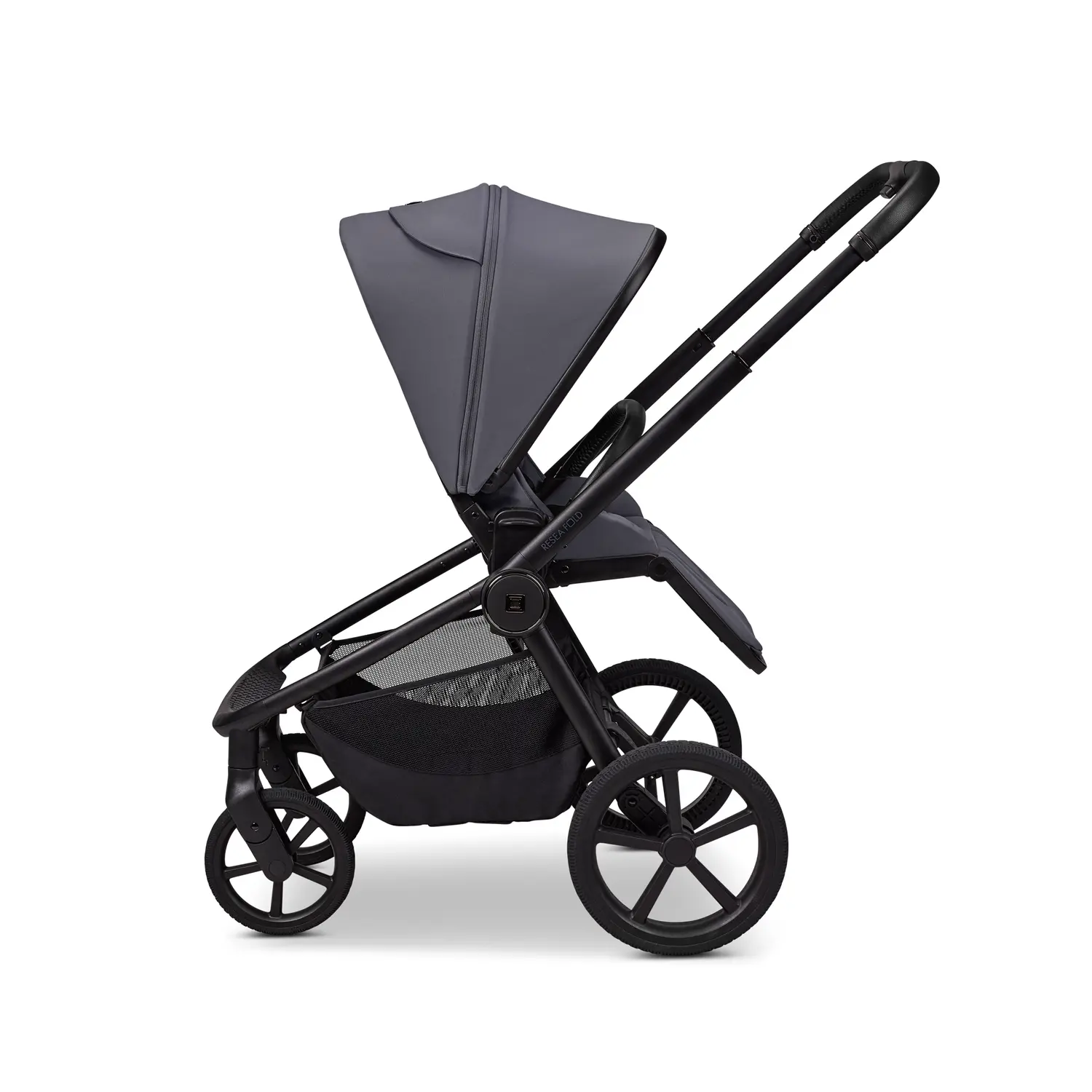 MOON RESEA Fold Kombikinderwagen in graphite mit Sportsitz
